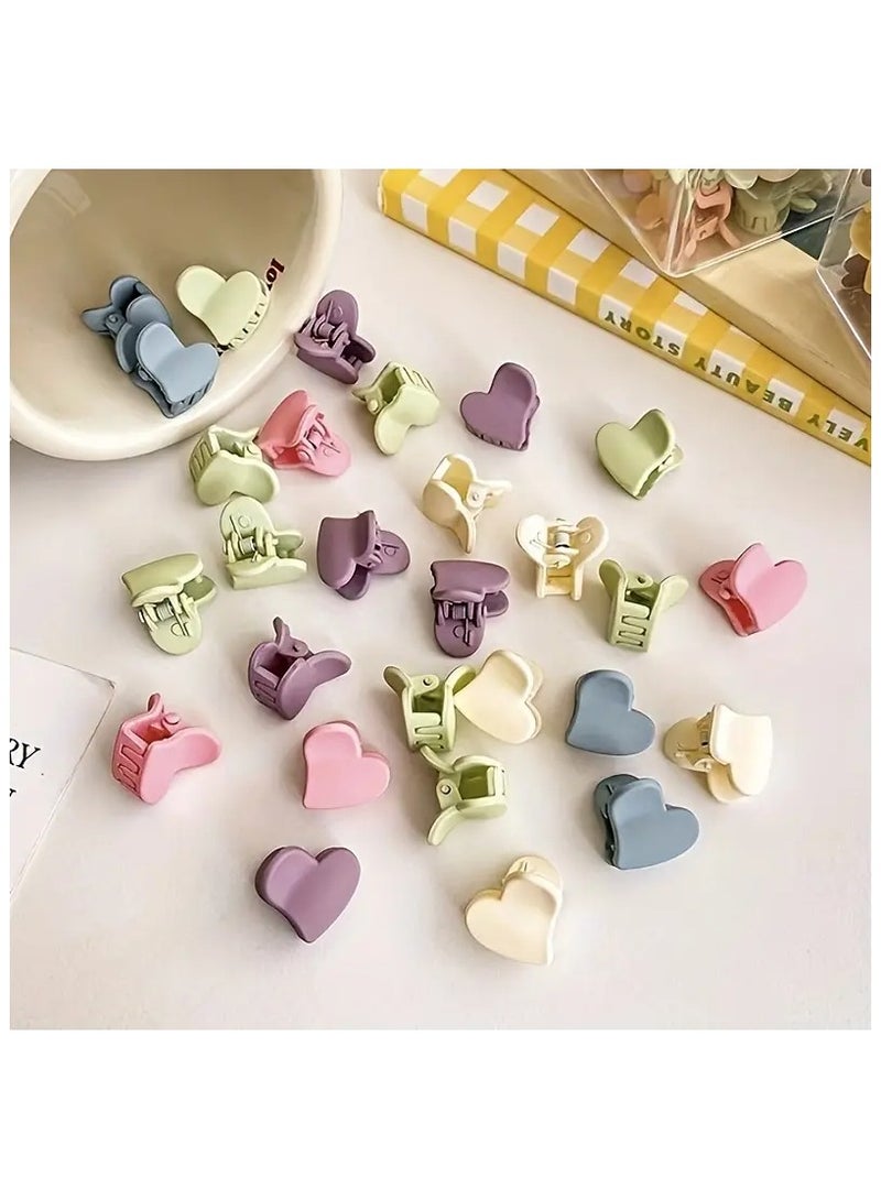 50pcs Small Hair Claw Clips For Girls And Women,Cute Flower Tiny Claw Clips for Thin Hair Assorted Color Hair Styling Accessories - Image 4