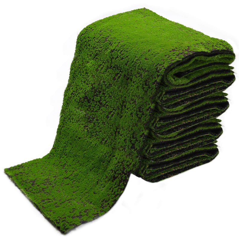 NAHARO 65.8 sq ft Artificial Moss Mat - Realistic Faux Green Moss Grass for Indoor & Outdoor Decor - Soft, Lush & Natural Looking Turf for Fairy Gardens, Home, Office, Patio, Wedding & DIY Crafts - Image 1