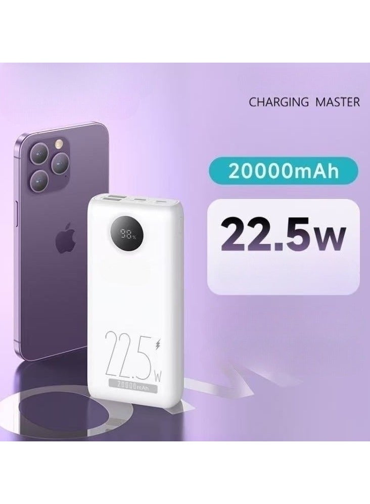 Portable Charger Power Bank With 22.5W LED Display SW20PFS External Battery Pack - Image 1