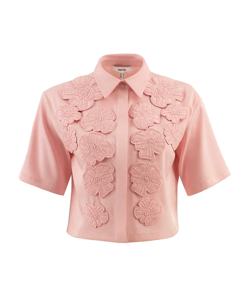Ipekyol  Floral Applique Shirt for Women | Best Price UAE