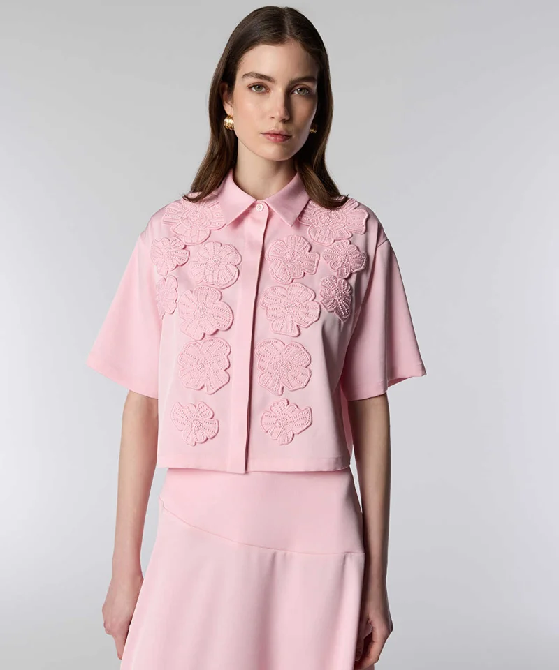 Ipekyol  Floral Applique Shirt for Women | Best Price UAE