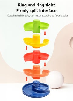 Occuwzz Ball Drop Tower Ball Toy - with 3 Balls | Activity and Education Preschool Toys and Games for Kids Toddlers  - Image 5