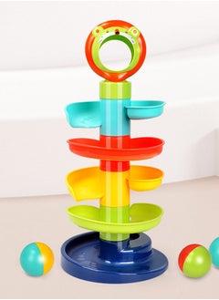 Occuwzz Ball Drop Tower Ball Toy - with 3 Balls | Activity and Education Preschool Toys and Games for Kids Toddlers  - Image 1
