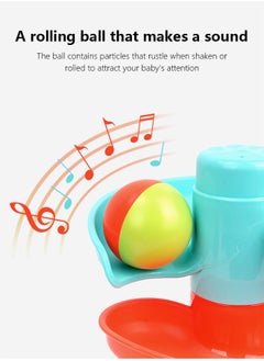 Occuwzz Ball Drop Tower Ball Toy - with 3 Balls | Activity and Education Preschool Toys and Games for Kids Toddlers  - Image 3