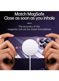 Dexmon iPhone 14 Pro (6.1) Case with Magsafe Charging Feature, Camera and Lens Protection, Flexible Silicone Demoulded Case  - Image 5