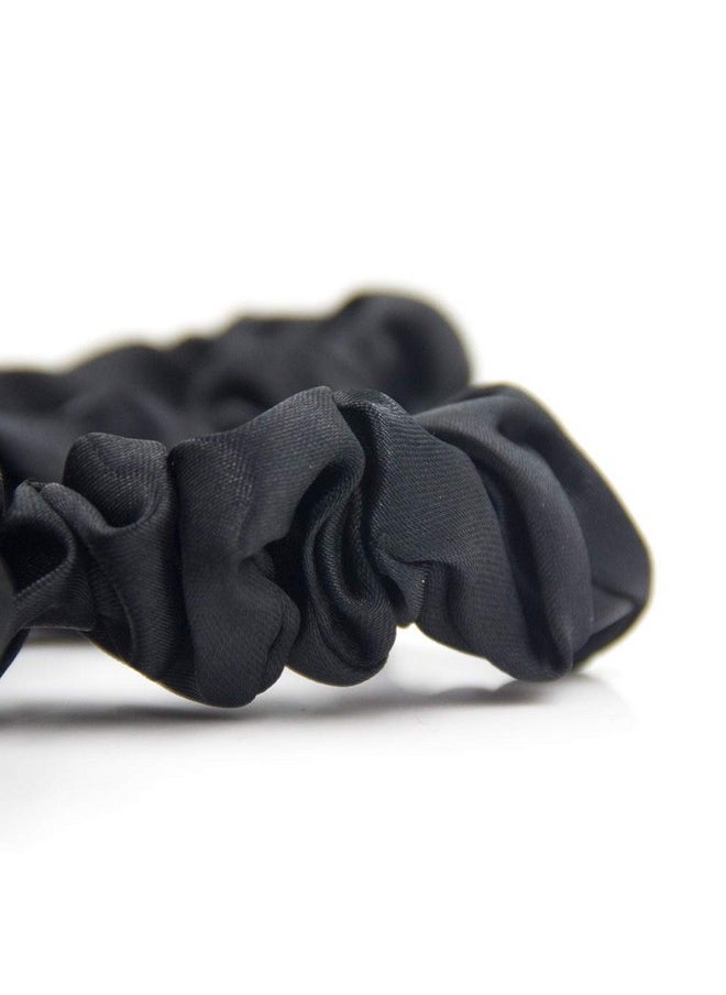Furling Pompoms - Satin Scrunchies Ties For Women Girls Hair Small Elastic Bandfurling Pompoms 32 Pcs Hair Bobbles Scrunchie Thick Thin Hair Ponytail Holders Accessories Charm - Image 1