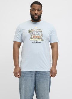 JACK & JONES JORSKULL COAST TEE SS CREW NECK PLS  - Image 1