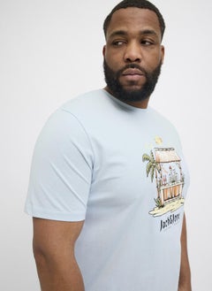 JACK & JONES JORSKULL COAST TEE SS CREW NECK PLS  - Image 3