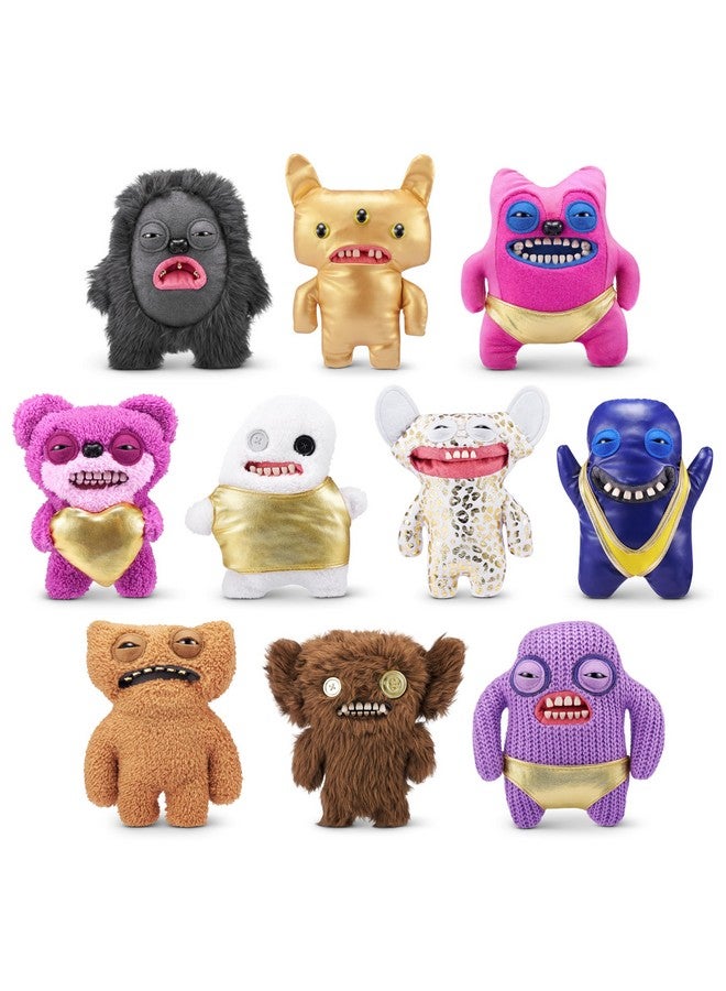Fuggler Gold Fuggs by ZURU Funny Ugly Monster, Plush, Collectible, Toy (Gnawing Terror - Teeth) - Image 3
