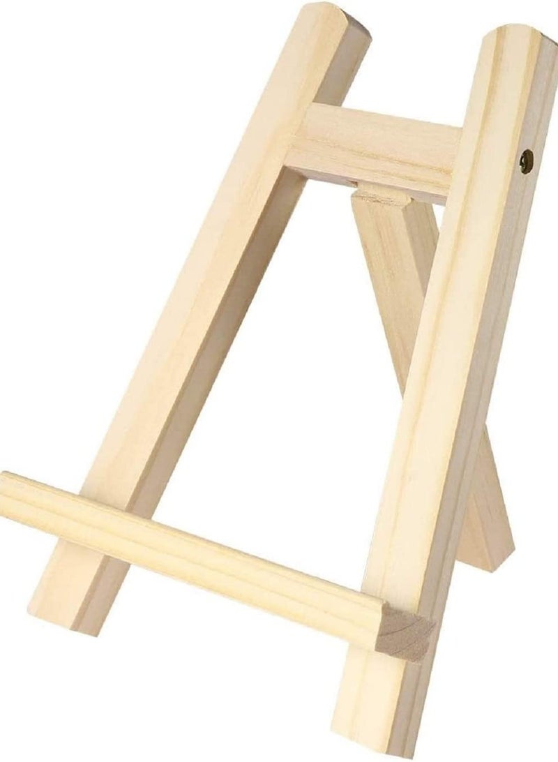 Zikra Wooden Table Top Easel Made from solid Beech Wood for Artist Display Painting Canvas and Frames Perfect Events Exhibitions Conventions - Image 1