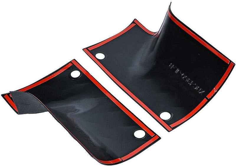 Savadicar Cowl Body Armor Outer Cowl Covers Corner Guards for 2018-2025 Jeep Wrangler JL JLU & Jeep Gladiator JT 2/4 Door, Exterior Accessories Parts, Textured Black, Pair - Image 5
