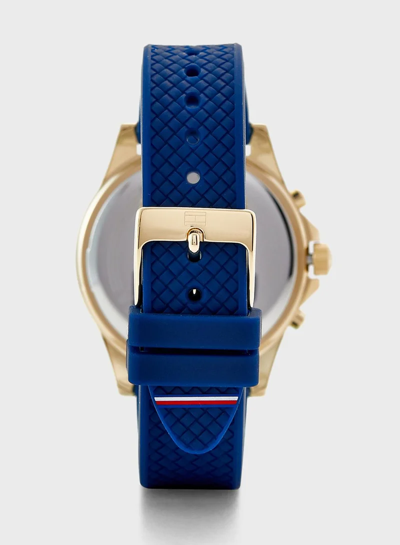 TOMMY HILFIGER 1782198 Leather Strap Analog Watch