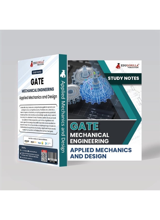 GATE Mechanical Engineering Applied Mechanics and Design Topic-wise Notes | A Complete Preparation Study Notes with Solved MCQs