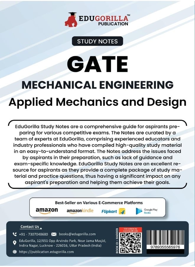 GATE Mechanical Engineering Applied Mechanics and Design Topic-wise Notes | A Complete Preparation Study Notes with Solved MCQs  - Image 4