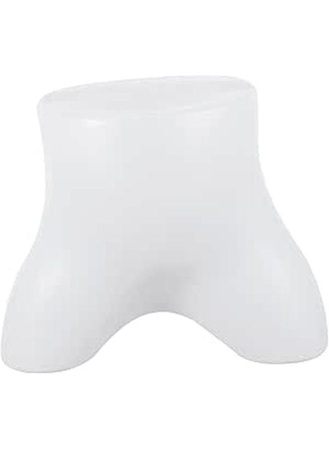 White Plastic Hip Mould Display Mannequin Model Props For Underwear - Image 1