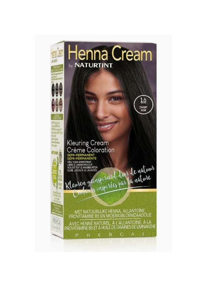 Naturtint Henna Cream 1.0 Black