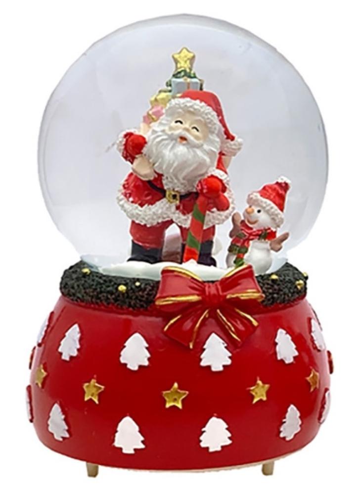Crystal Christmas Lamp Santa Claus Santa and Snowman LED Santa Claus and Santa - Image 1