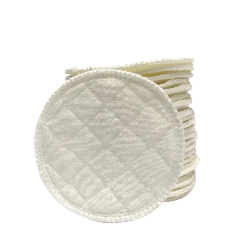 Reusable Washable Nursing Pads 12 Pack Cotton Breastfeeding Inserts - Image 2