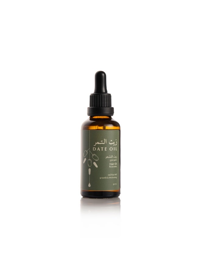 Date oil –hair oil with rosemary –growth& thickening - Image 1