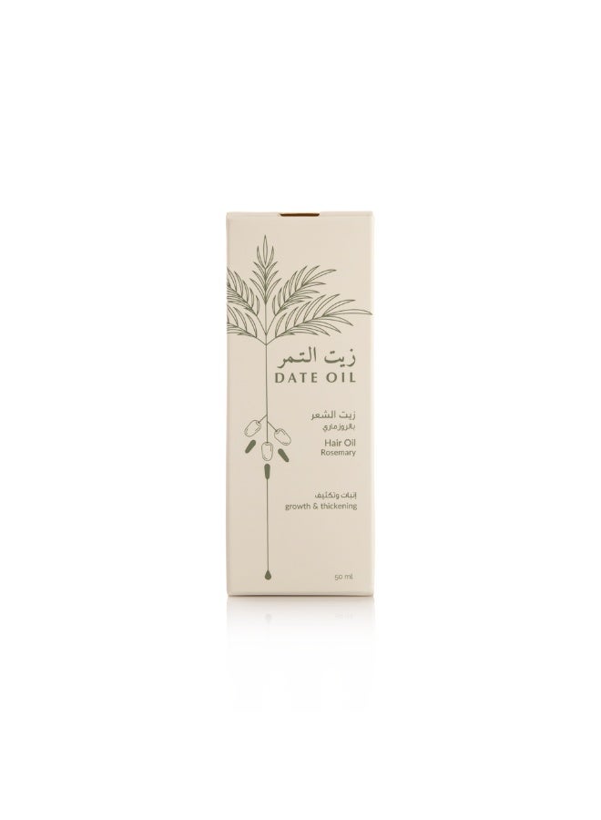 Date oil –hair oil with rosemary –growth& thickening - Image 2