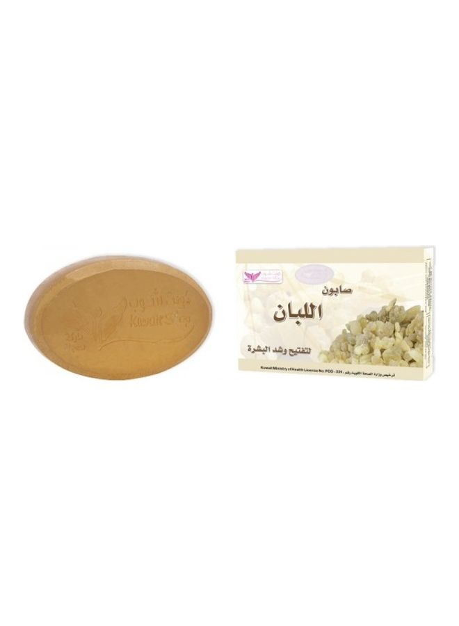 صابون اللبان للجسم بني 100جرام