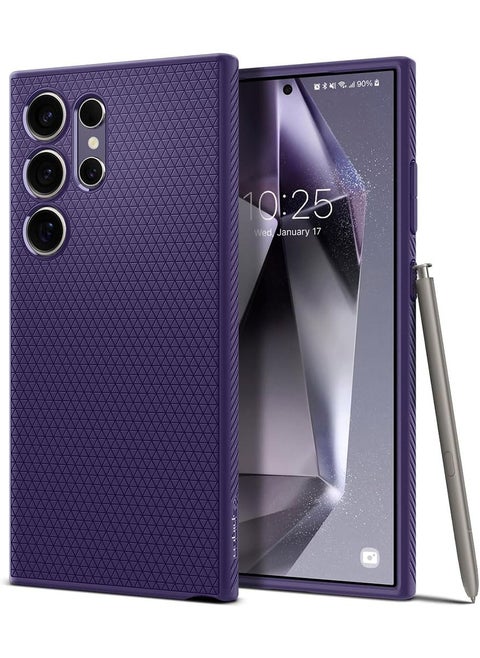 Liquid Air for Samsung Galaxy S24 ULTRA case cover (2024) - Deep Purple