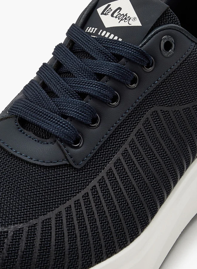 Lee Cooper Men's Striped Lace-Up Sneakers