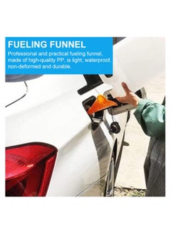 SYOSI Car Refueling Long Funnel, 6 Pcs Plastic Funnel Kit, Automotive Funnel Universal Long Mouth Funnel Gas Funnels Portable Gasoline Engine Funnel Long Neck Funnel Fuel Funnel for Car Motorcycle  - Image 5