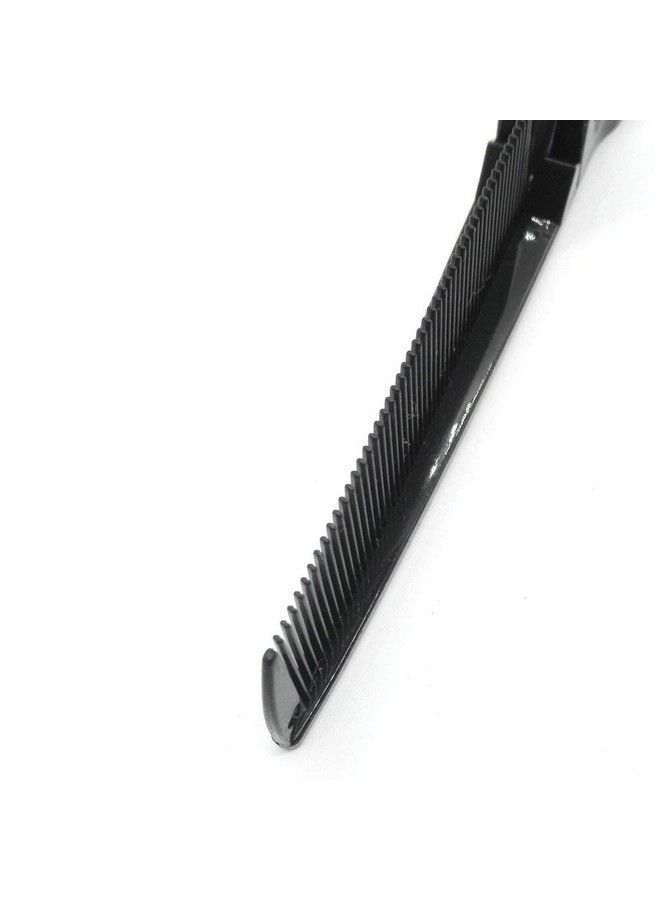 PUTYSUUN Folding Travel Comb Brush Combo Small/Mini Portable Pocket Collapsible Comb Foldable Hair Brush For Purse Antistatic Black  - Image 4