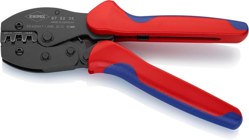 KNIPEX Crimp Pliers for Non-Insulated Open Plug Type Connectors - Image 3