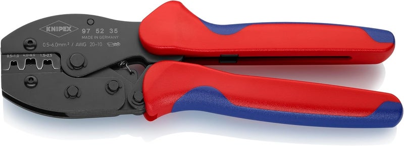 KNIPEX Crimp Pliers for Non-Insulated Open Plug Type Connectors - Image 2