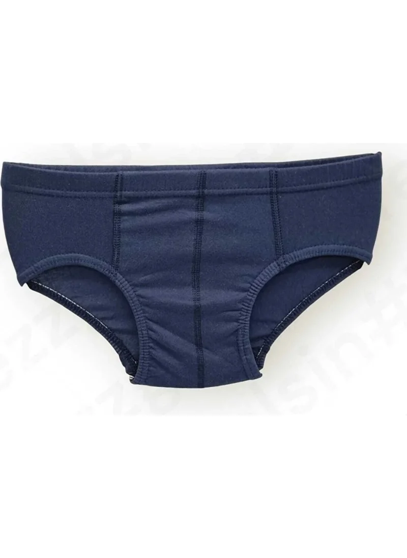 Tezzgelsin Boy's Double Set Cotton Combed Cotton 4 Undershirts 4 Underpants