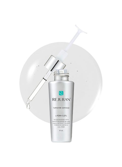 Rejuran® Healer Turnover Ampoule – Powerful Anti Aging Face and Neck Serum with c-PDRN®, Hyaluronic Acid