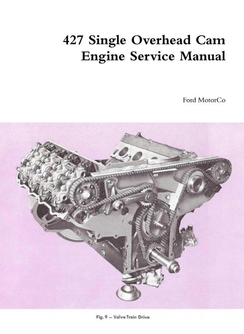 427 Single Overhead Cam Engine Service Manual