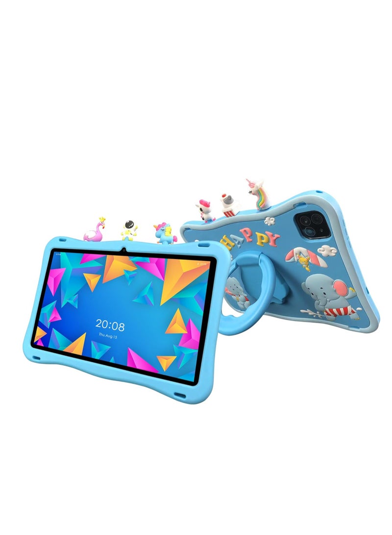 Oteeto Tab 10 Kids 10.1 Inch Display Tablet With 6 GB RAM 128 GB ROM and 8000 mAh Battery - Blue - Image 1