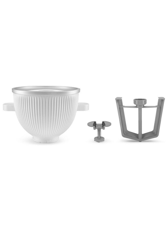 KitchenAid KitchenAid Ice Cream Maker Attachment Stand Mixer, 2 Quart, White  - Image 5