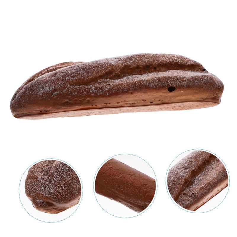 Realistic PU Baguette Display Prop For Photography Cake Shop Home Decor Non Fading Colors - Image 4
