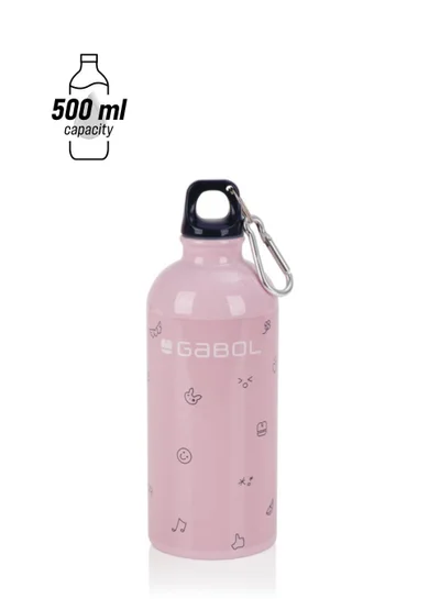 GABOL Gabol Icon Kids Water Bottle for School, 500ml Kids water bottle stainless steel water bottle for kids, Double Wall Insulated Water Bottle
