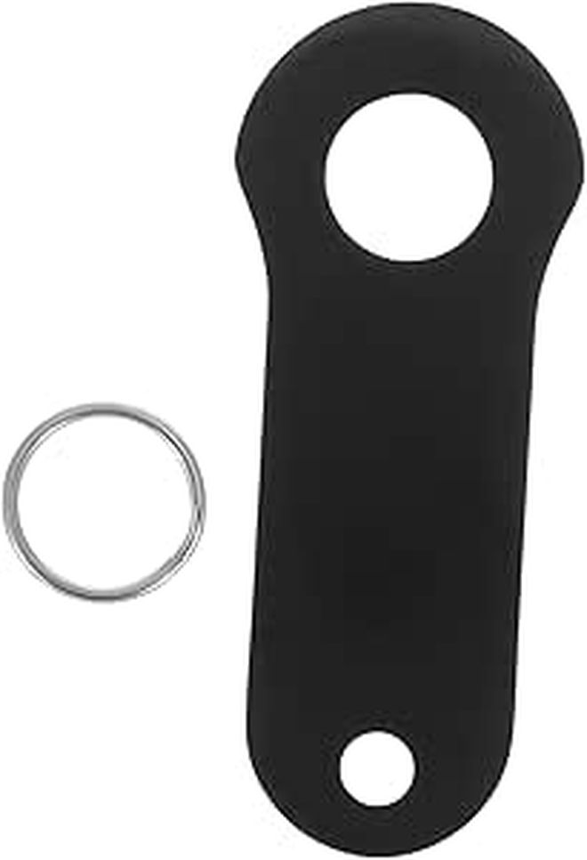 Motorcycle Steel Bell Hanger Keychain With Carabiner For Bikers Gym Bag Luggage - Image 1