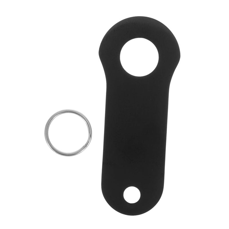 Motorcycle Steel Bell Hanger Keychain With Carabiner For Bikers Gym Bag Luggage - Image 2