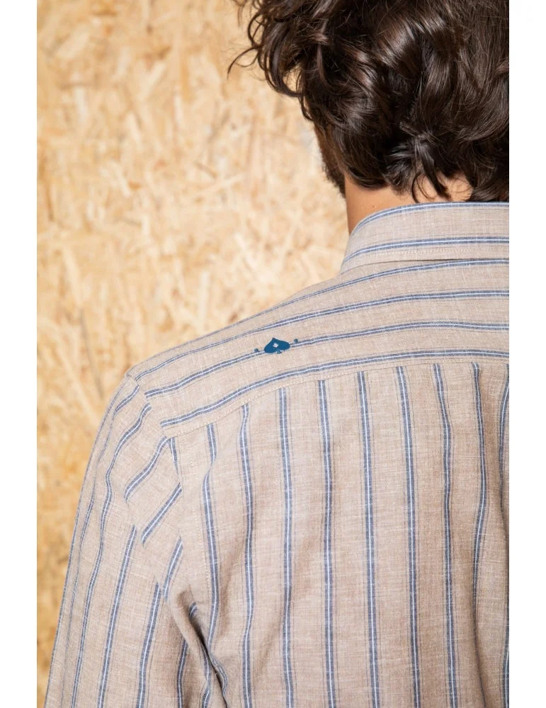 Jaqk W. Faro - Beige Shirt 100% Cotton