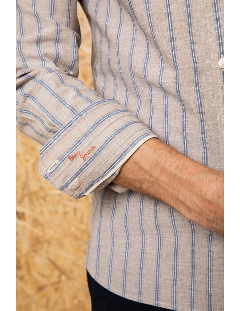 Jaqk W. Faro - Beige Shirt 100% Cotton