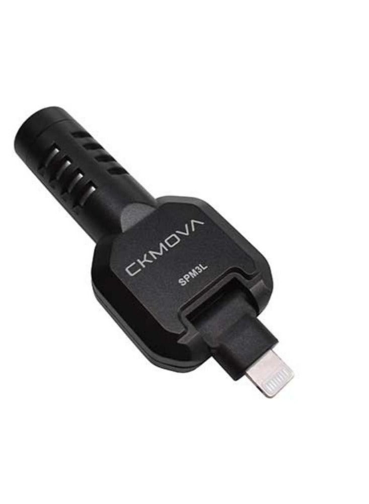 CKMOVA Flexible Compact Condenser Microphone Lightning Connector 180 Rotation Black - Image 5