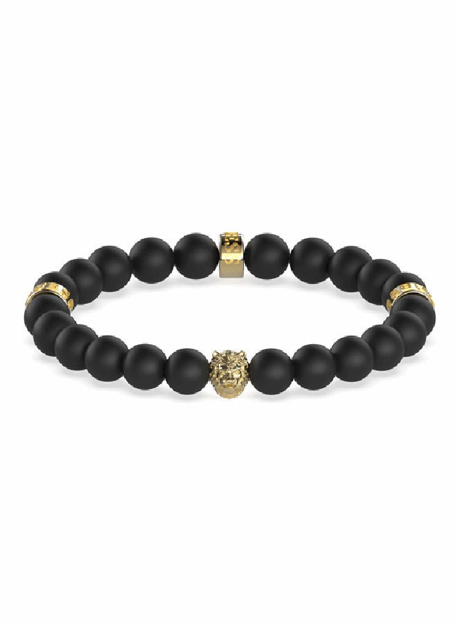 GUESS Black Beads Bracelet 