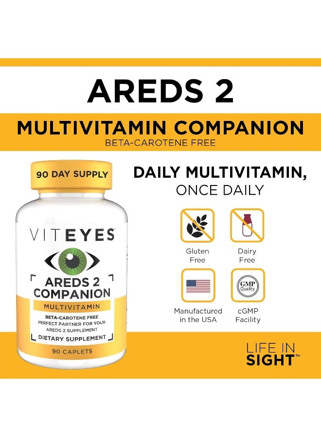 Viteyes Classic Areds 2 Companion Beta-Carotene Free Multivitamin Supplement - Image 5