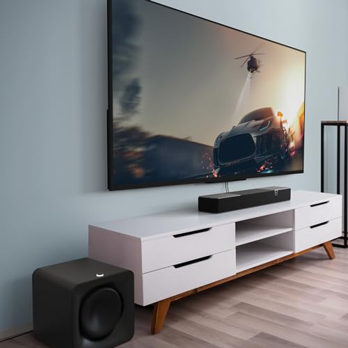 Klipsch Flexus SUB 100 10" Wireless Subwoofer - Black. for Use Only with Klipsch Flexus Sound Bars - Image 4