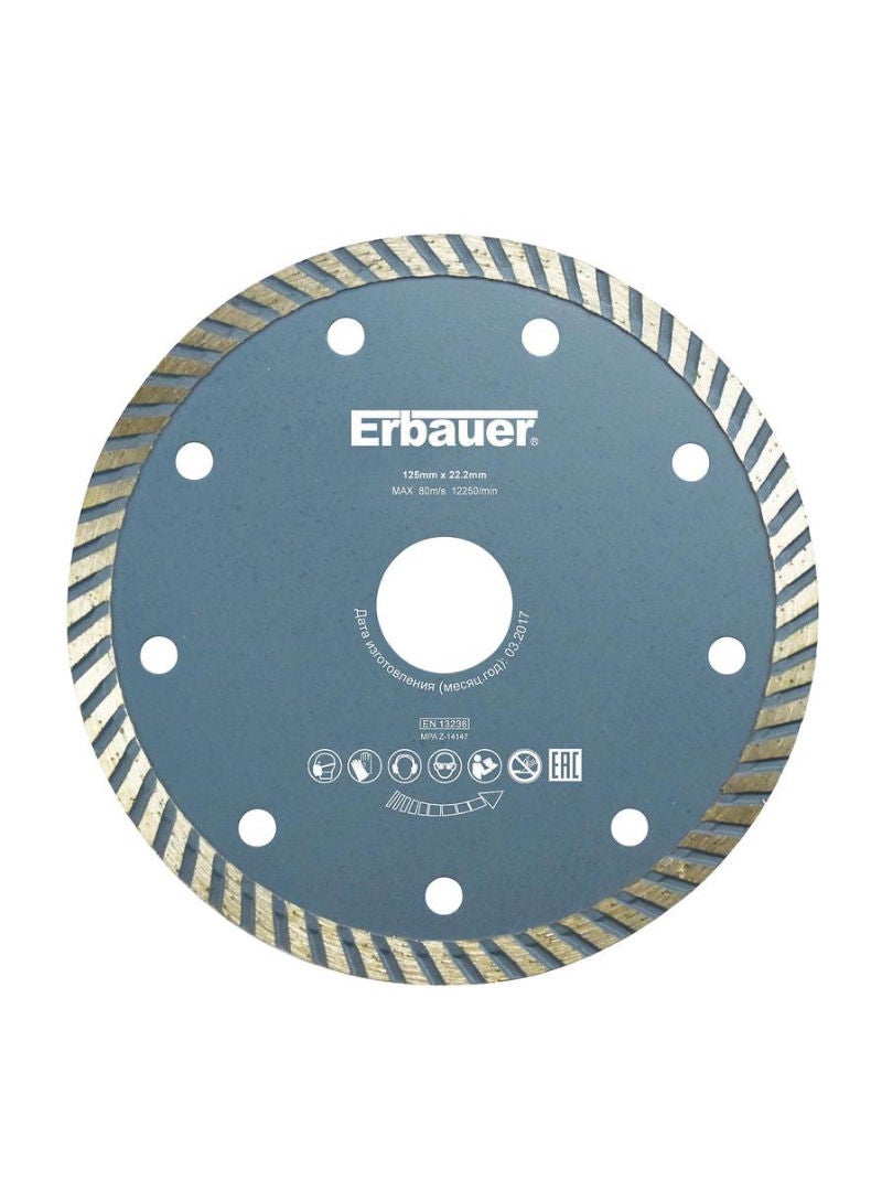 ACE Erbauer Steel Turbo Diamond Disc 12.5cm 