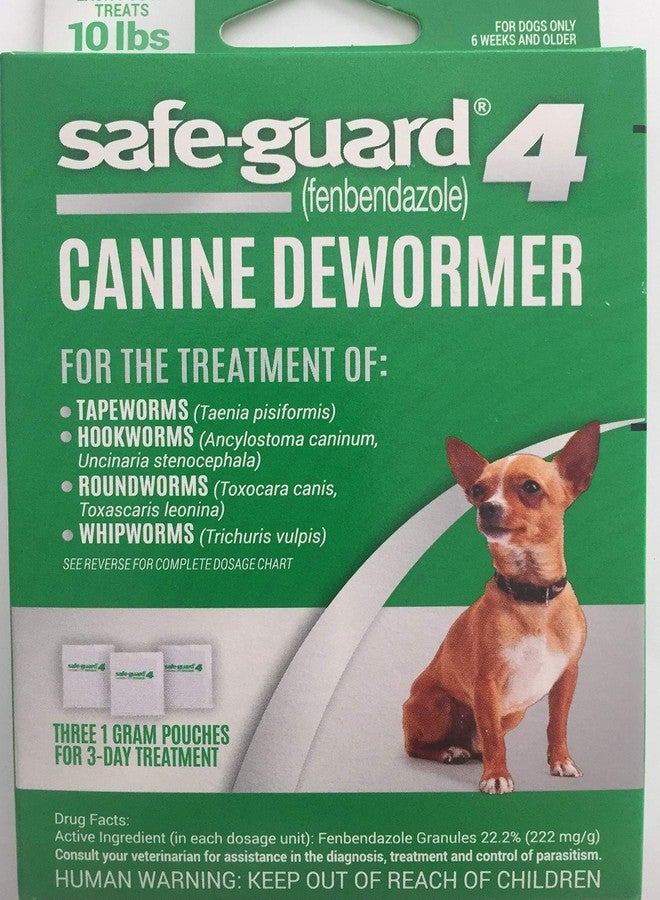 8 إن1 دواء Safe-Guard 4 المضاد للديدان 8 في 1 للكلاب الصغيرة - Image 4
