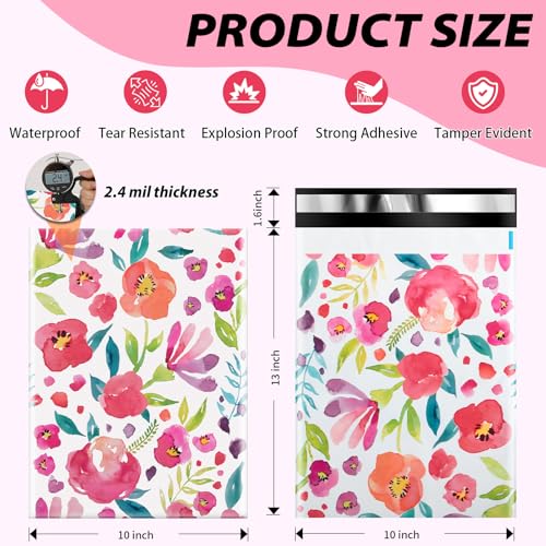 Oududianzi Poly Mailers 10x13, 100PCS Shipping Bags, Self-Seal Mailing Bags, Mailers Poly Bags for Shipping, Polymailers Packaging Bags for Online Small Bussiness and Retail Stores - Image 2