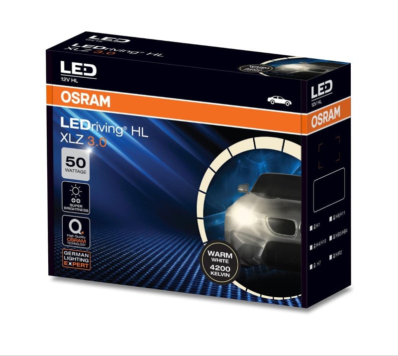 OSRAM مصباح أمامي LED للسيارة I6211 أبيض دافئ (I6211WW) - Image 1